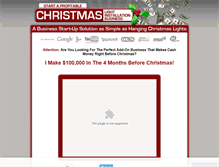 Tablet Screenshot of christmascash.org